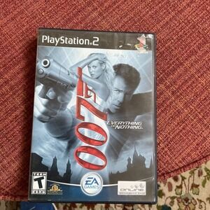 James Bond 007: Everything or Nothing (PS2, 2004) CIB VGC Black Label FREE SHIP!